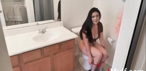  Brunette MILF Takes My Cock In Her Mouth- Megan Maiden
